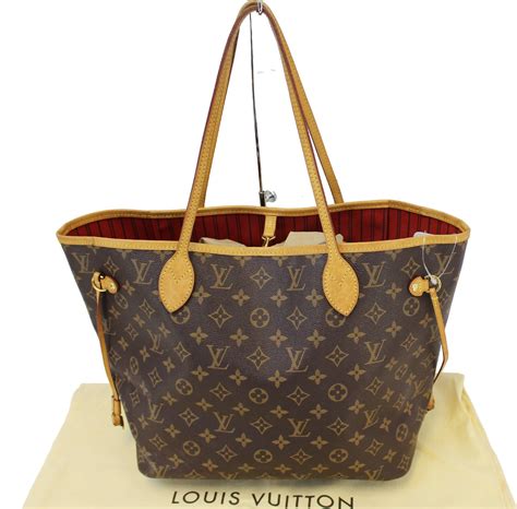 louis vuitton red and brown purse|Louis Vuitton bag red inside.